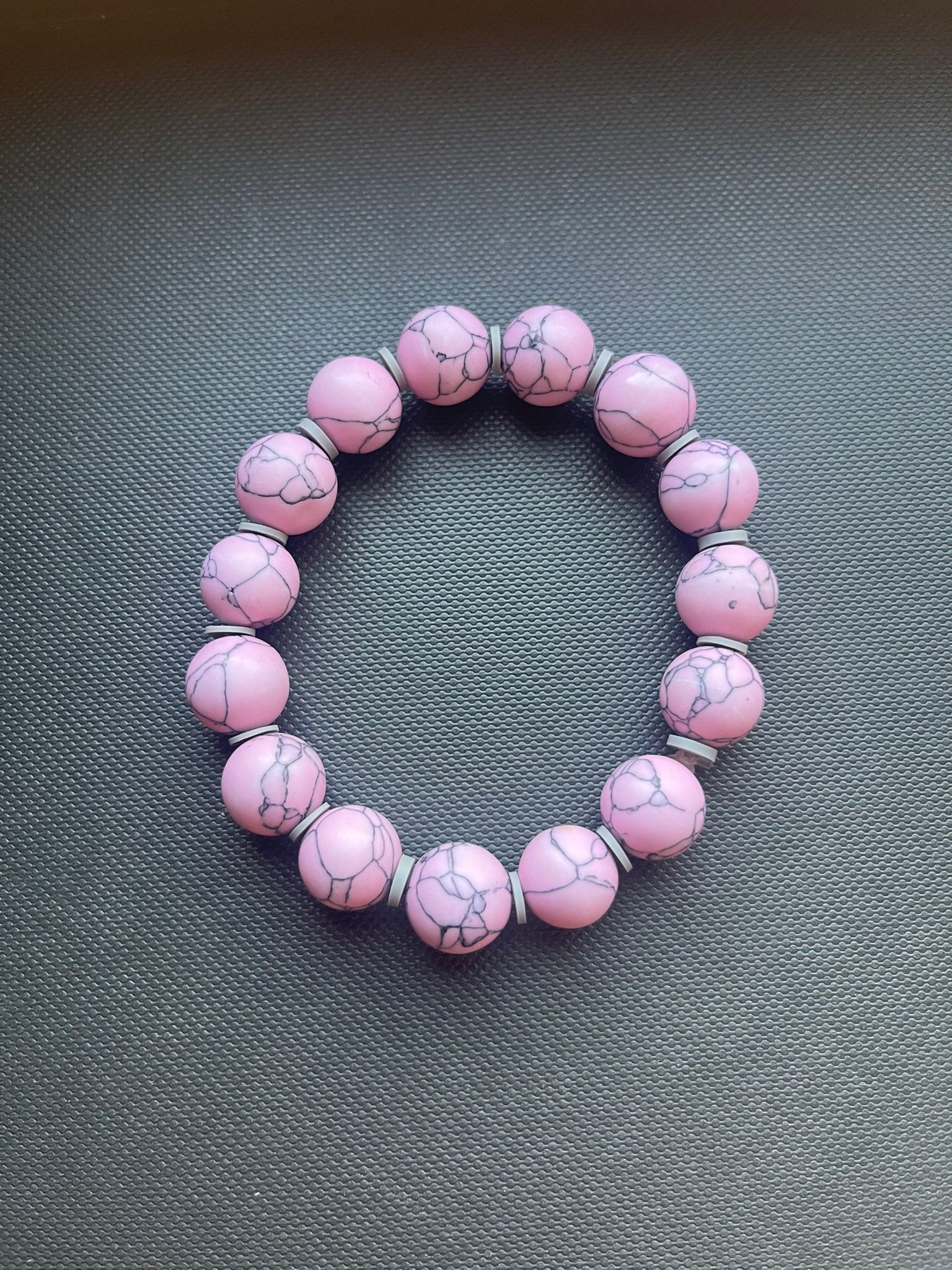 Pink Obsidian Bracelet 2