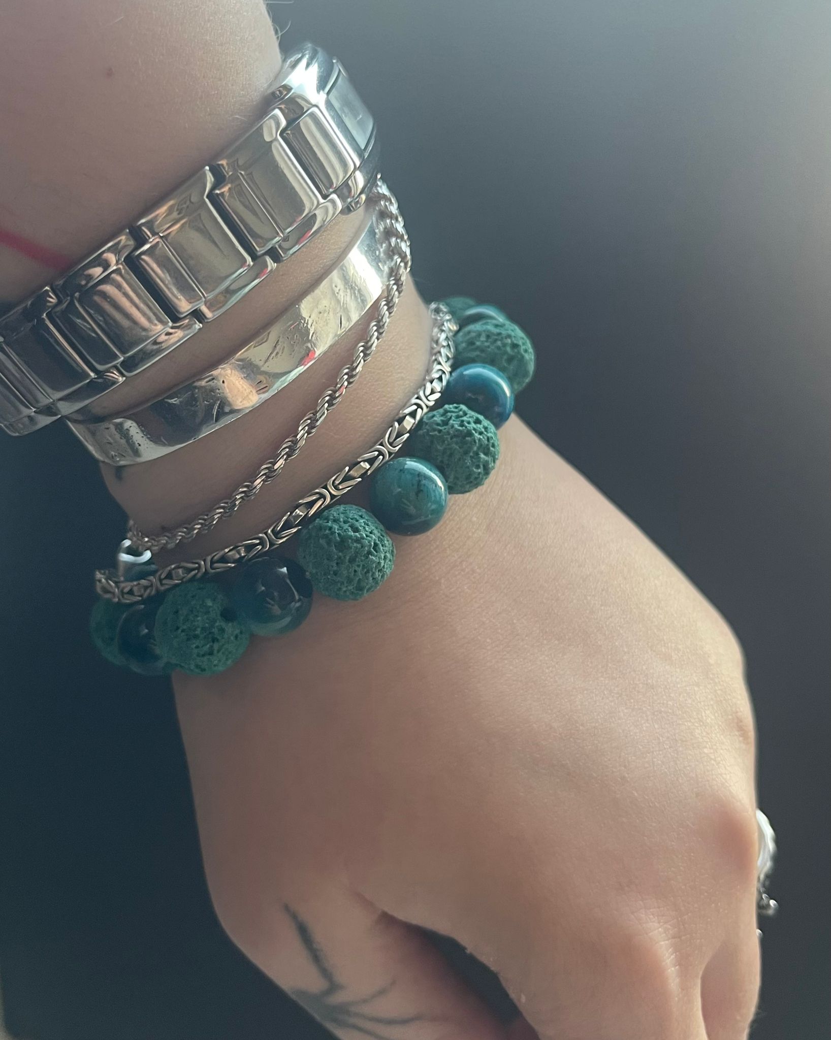 Turquoise Eruption Bracelet 3